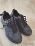 斯凯奇（Skechers）男鞋2026新款秋季闪穿鞋皮鞋全黑简约百搭运动休闲商务鞋 深褐色/COC  41 实拍图