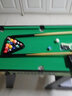 大雄（DAXIONG）儿童木制黑8桌球台 小型美式英式台球桌 儿童桌球玩具可折叠 彩画色 实拍图