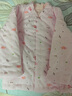 豆苗儿宝宝衣服冬季加厚棉衣婴儿衣服纯棉花手工棉袄内胆新生儿童幼儿一岁男女宝宝保暖棉服冬装 可爱粉色（轻薄款） 90码建议年龄1-2岁 实拍图