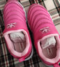 巴布豆（BOBDOG）毛毛虫童鞋秋冬季男童软底休闲鞋儿童运动鞋女 玫红 32 适合脚长19.2cm 实拍图