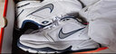 耐克（NIKE）男鞋 25夏季新款运动鞋透气AIR网面鞋休闲鞋复古老爹鞋减震跑步鞋 【主推】黑勾-厚底增高/晒图退10/建议拍大半码 43 （内长275mm） 实拍图