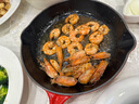酷彩（Le Creuset）法国进口珐琅锅铸铁20/23/26cm圆形浅煎锅平底煎烤锅多功能平底锅 【2-4口之家】红色 26cm 实拍图