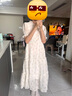 G.DUCKKIDS女童连衣裙儿童沙滩裙子长裙公主纱裙雪纺夏装2023新款中大童女孩 淡黄色 150 实拍图