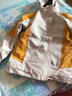 BRELRMON秋冬冲锋衣三合一可拆卸加厚保暖外套男女款防风野外登山服校服 HS9805卡其-女 2XL 实拍图