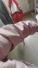 鸭鸭（YAYA）羽绒服男女同款2025冬季最新款灯芯绒撞色保暖情侣面包服外套 粉色女款 M (170/88A) 实拍图