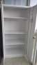 金经金属钢制更衣柜铁皮柜员工柜存包柜暖白对开门储物柜 实拍图