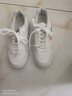 小白鞋女鞋2025春秋新款镂空透气运动休闲鞋时尚厚底舒适百搭鞋 粉色皮面 升级款 显瘦版型 建议拍大一码 36 实拍图