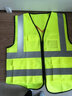 徽安良品反光背心应急反光衣马甲安全员工地施工荧光衣服建筑环卫工程网布反光背心印字 橘红 实拍图