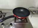 菲仕乐德国进口红艾克28厘米深型不粘炒锅(带盖)炒菜锅家用燃气电陶炉 实拍图