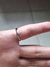 YLXLG莫比乌斯环戒指男士潮学生韩版时尚个性情侣食指女网红高级感指环 星辰大海 （开口可以调大小） 实拍图