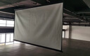快朵小屋（KUAIDUOXIAOWU）72英寸16:9白塑挂壁幕布 简易安装4K高清投影仪幕布【免打孔】投影机三色激光极米坚果小米爱普生 实拍图