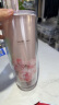 乐扣乐扣（LOCK&LOCK）樱花塑料吸管杯男女学生便携水杯子750ML粉色HAP509PIK赠吸管刷 实拍图
