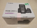 佳能（Canon）200d二代单反相机 200d2代入门级200D II代vlog迷你数码高清旅游 200DII代黑色 18-55 STM镜头套机 官方标配【不含内存卡 相机包 大礼包等配件】 实拍图