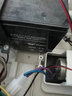 适用于12伏儿童电动车6-FM-7(12V7Ah20hR)玩具汽车童车电瓶12V7a蓄电池 12V7ah+配套圆孔充电器+直充线 实拍图