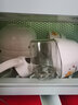 百露碗碟收纳架沥水碗筷收纳盒碗柜家用厨房双层塑料带盖储物盒置物架 清新绿双层碗柜（豪华款） 实拍图