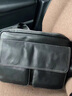 ANDSEEYOU潮牌 单肩包 精品男士休闲头层牛皮单肩斜挎包男士邮差包多隔层横款出行背包手机包 黑色 实拍图