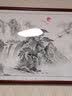 佳得雅新中式客厅装饰画沙发背景墙壁画字画山水画靠山图办公室风景挂画 八方来财A5 75*210cm宣纸锦绫+有机玻璃+胡桃色实木框（热卖款） 实拍图