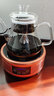 扬器 加厚全玻璃蒸茶壶 黑茶普洱蒸茶器烧水养生壶电陶炉纯玻璃煮茶壶 家用耐高温蒸汽壶泡茶壶 B款实心双胆壶【1.3L】+智能黑檀炉 实拍图