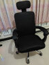 非洲鹰（feizhouying）电脑椅办公椅子电竞椅家用人体工学网布椅靠背转椅老板椅学习椅 黑色 联动扶手 实拍图