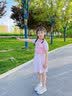 羽克儿童泳衣女孩2026新款中大童连体游泳衣女童学生专业训练游泳装备 少女粉（配套内置底裤） S码【建议身高130—140cm】 实拍图
