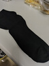 雅鹿20双装袜子男士夏季中筒袜纯色吸汗男袜长筒黑白男生薄款长袜 【棉款】黑色10双袋装 10双 均码 实拍图