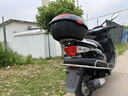 吉浪宇雨钻省油125踏板车摩托车男女款国四电喷燃油汽油代步可上牌 省油版国四电喷可上牌 黑色包邮 实拍图
