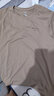安踏（ANTA）冰丝速干运动套装男2026夏季新款透气短袖t恤男休闲健身跑步服饰 7139-10淡棕色【套装】 XL/180 适合140-160斤 实拍图