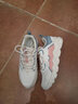 安踏晴空丨女鞋运动鞋子秋冬季皮面防泼水软底轻便减震休闲跑步跳绳鞋 【皮面防泼水】白/粉/青-3 36 实拍图