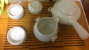 品茶客 全季酒店同款茶具套装陶瓷定窑哑光日式旅行茶具套装带茶盘  壶4杯方茶盘竹罐公道杯虑组茶洗 实拍图