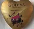 歌帝梵（Godiva）经典大师夹心黑巧克力 12颗85g 心形礼盒 新年礼物 喜糖 伴手礼  实拍图