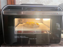 欧宁（OUNIN）专业披萨炉 欧盟认证电烤箱家用小型20升高温风炉烤箱 全自动牛排机 多功能上下双热源智能烤箱 尊贵黑 20L 实拍图