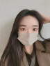 万宝绿莫兰迪彩色一次性口罩女高颜值明星同款2025年新款纯色可爱时尚男 【升级卡其】-【50枚独立装】不勒耳 实拍图