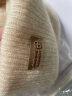 玖慕（JIUMU）纯羊绒帽子女秋冬季保暖毛线帽月子帽女士针织帽冬天防寒帽 MR018 荞麦色 实拍图