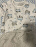 aqpa【135g新疆棉】婴儿内衣套装夏季纯棉男女宝宝衣服薄款分体短袖 泡泡小象 120 实拍图