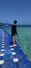 李宁（LI-NING）泳衣冲浪服潜水服男长袖防寒游泳上衣冲浪服速干衣078 黑色 L  实拍图