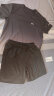JEEP SPIRIT吉普套装男夏季T恤短裤两件套休闲大码运动男装 黑灰 3XL  晒单实拍图