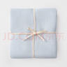 MUJI【凉柔系列】锦纶混纺枕套 枕头套单个装家用 JDBGCC4S 蓝色 单只 48cm*74cm 枕芯用 实拍图