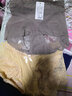 安致儿 女士内裤女(3条装) 高腰性感蕾丝内裤无痕收腹三角裤 肤色+宝蓝+藕荷粉 XL（建议135-155斤） 实拍图