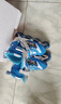 小状元轮滑鞋儿童溜冰鞋女童男童初学中小学滑轮滑冰鞋旱冰鞋成人 蓝|八轮全闪（头盔护具+礼包） M 适合鞋码(33-37) 实拍图
