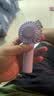 卡莱澳 手持小风扇便携迷你usb充电风扇户外办公室宿舍桌面小电扇DC03  紫色 实拍图