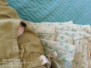 米度丽月子服夏季薄款孕妇哺乳睡衣短袖宽松产后喂奶衣家居服套装 果绿 XL码 实拍图