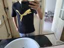 彪马（PUMA）运动套装男长袖T恤针织长裤 圆领舒适透气时尚潮流休闲打底上衣 两件套/长袖T恤+针织长裤 M/175 实拍图