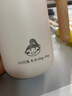 造物集保温杯高颜值水杯带手柄情侣送礼茶水分离刻字不锈钢水杯男士泡茶 白色无标款460ml 实拍图