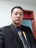 席臣加肥加大码西装外套休闲男宽松商务西服显瘦大号胖子肥佬西服套装 三件套藏青色 L （110-130斤） 实拍图
