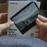 富士instax立拍立得 宽幅相纸 黑边 单包装10张(适用于WIDE系列相机，照片打印机） 实拍图