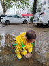 lemonkid儿童雨鞋男女童防滑水鞋小孩学生高筒雨靴 乐奇喷火龙 23码 实拍图