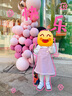 戴维贝拉（DAVE＆BELLA）女童连衣裙儿童公主裙小童假两件衣服女宝宝裙子2025秋季新款童裙 灰紫色【DB1248265】 90 cm（建议身高80-90cm） 实拍图