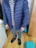 雅鹿短款轻薄羽绒服男冬季休闲轻薄款秋冬装防寒保暖上衣外套潮流男装 YF507V00960藏青色立领 4XL （200-220斤） 实拍图