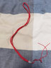灵久久 手工编制绳绳子吊坠挂绳项链绳红绳编织绳翡翠玉的吊坠挂绳挂件绳子 红色 实拍图