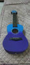 维卡斯（WEIKASI）尤克里里初学者23寸乌克丽丽单板ukulele女生桃花心木入门乐器 23英寸蓝紫撞色+全套配件 实拍图